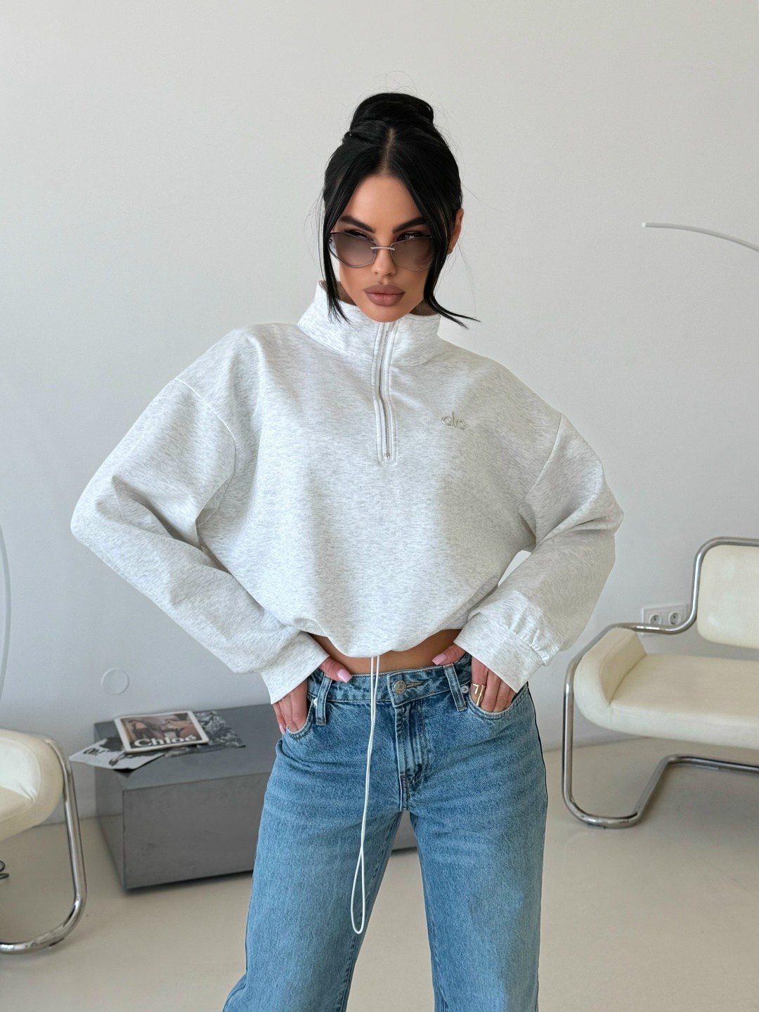 кофта женская,стильная кофта,свитшот женская,короткая кофта,толстовка укороченная на молнии