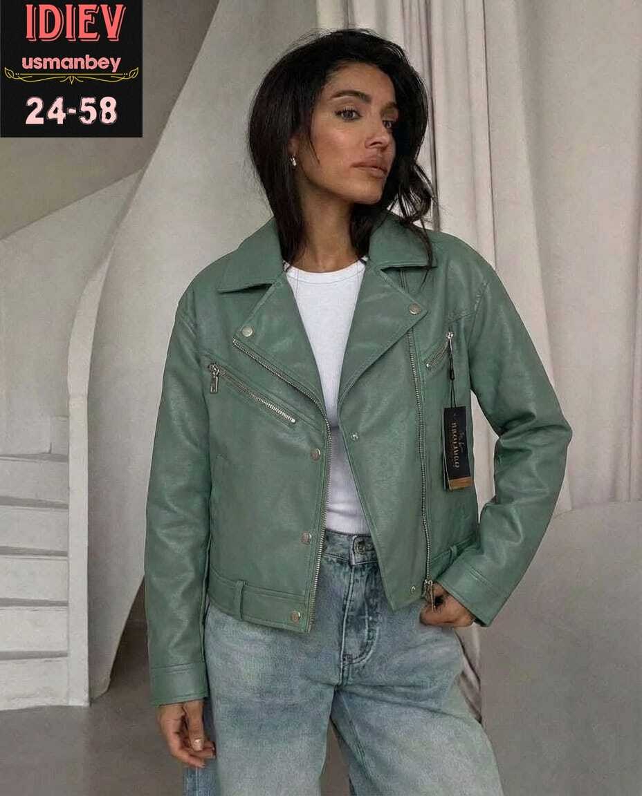 косуха куртка кожаная оверсайз chauzi,кожаная куртка,женская кожаная куртка,куртка косуха,куртка косуха кожаная женская