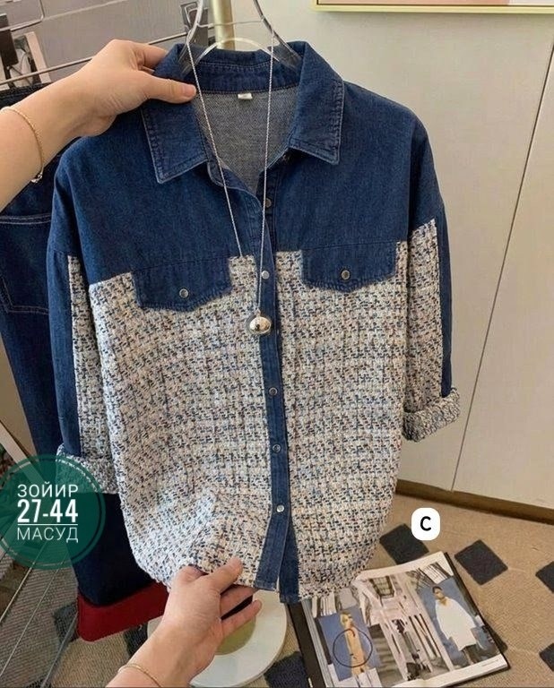 женская рубашка,рубашка женская джинсовая,рубашка,рубашка стильная,блузка джинсовая