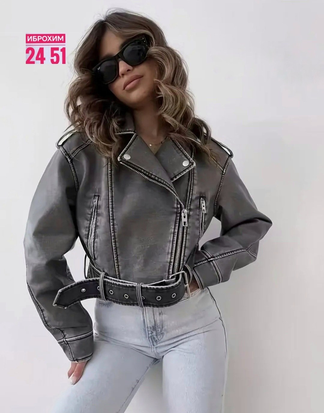 стильная куртка косуха,стильная женская куртка косуха укороченная серая,куртка косуха женская,кожаная куртка женская косуха,куртка косуха