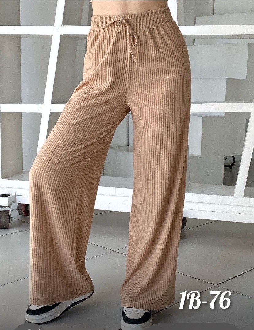 брюки лапша палаццо в рубчик,брюки лапша палаццо,брюки палаццо женские в рубчик,брюки лапша палаццо в рубчик lunati,трикотажные брюки палаццо с завышенной талией