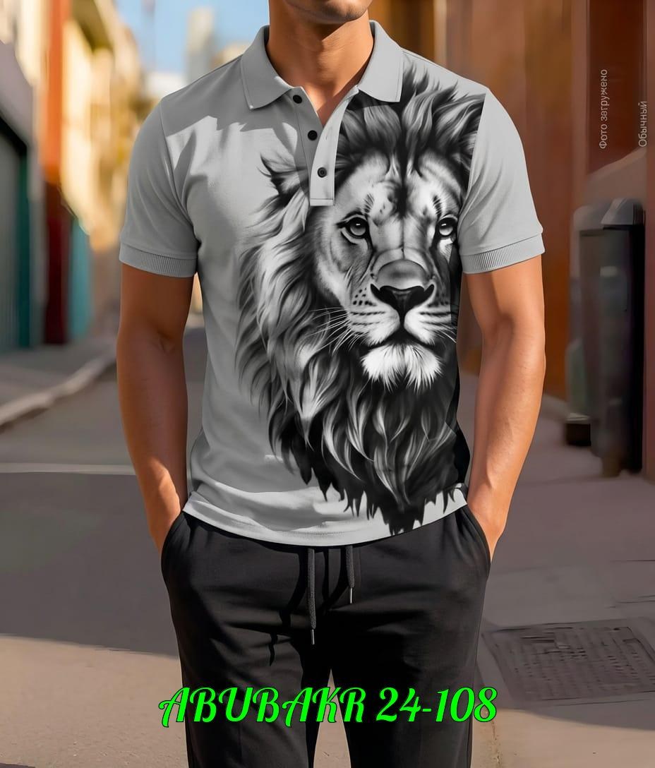 футболки мужские,футболка поло мужская,футболки для мужчин,мужская футболка с принтом льва,футболки мужские с принтом