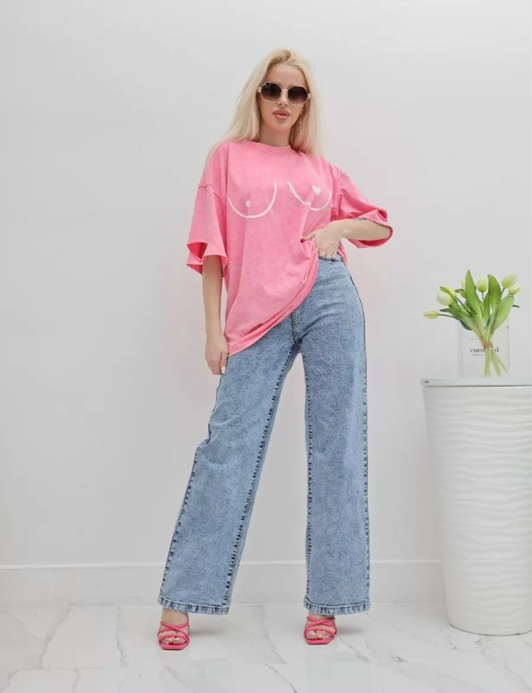 джинсы женские широкие,джинсы прямые широкие,женские джинсы,модные джинсы,широкие джинсы