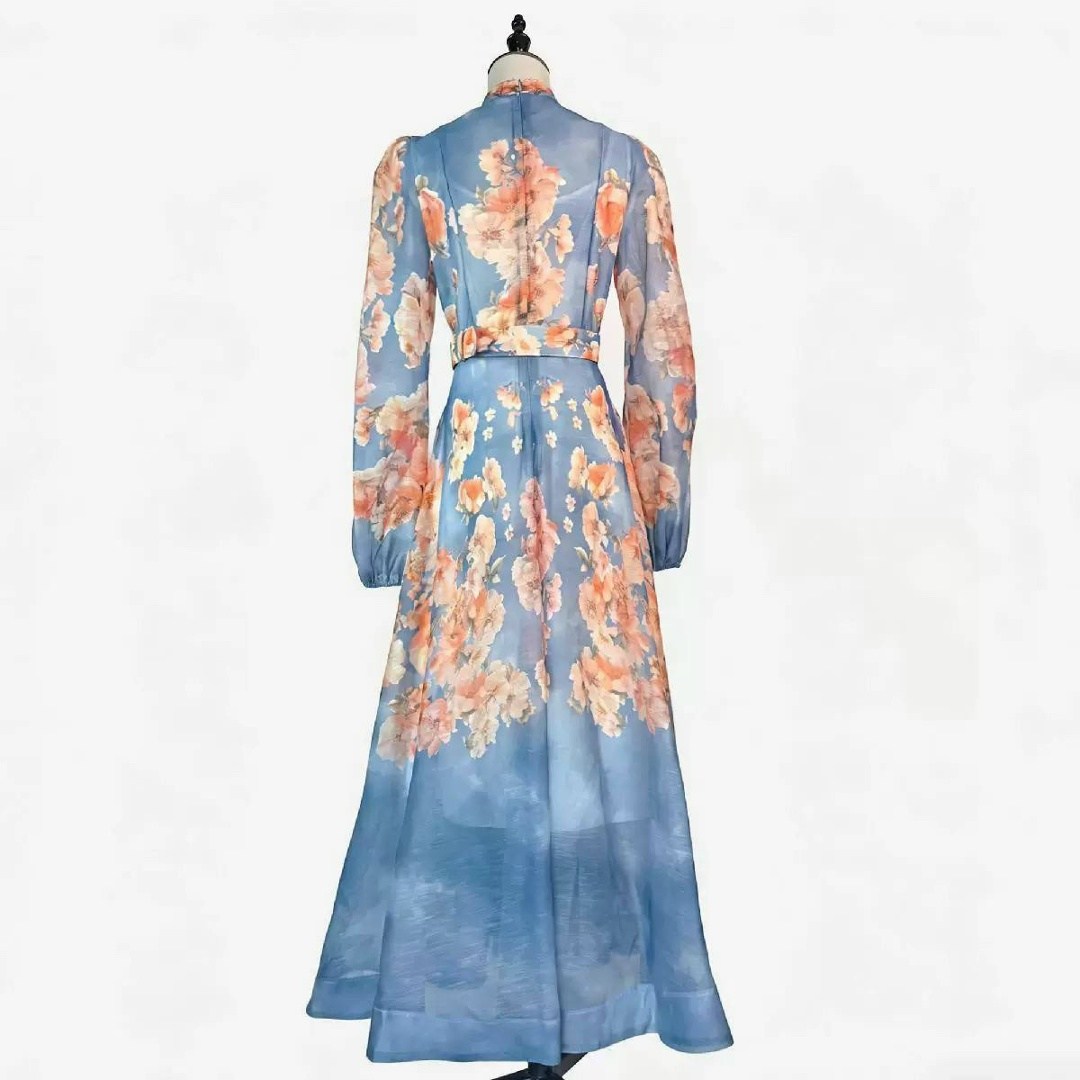 длинное платье,шифоновое платье,платье винтажное,длинное летнее платье,платье с поясом