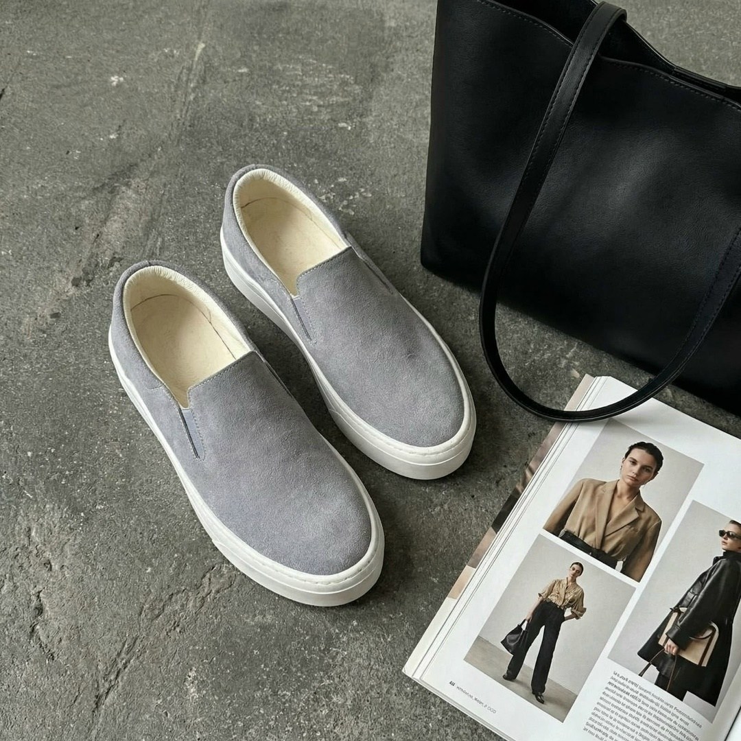 ,серые слипоны женские замшевые,женские слипоны,слипоны серые,слипоны