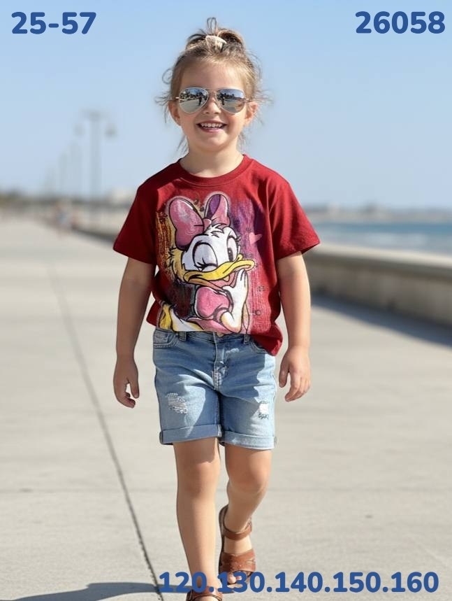 футболка с дейзи дак,футболки детские,футболки для девочек,футболка с принтом,ребенок