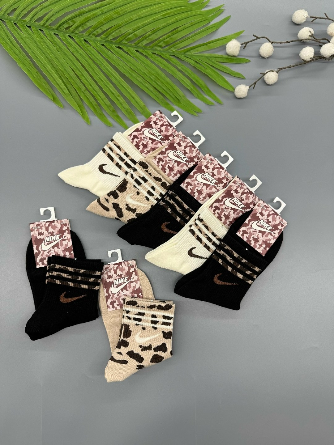 носки спортивные женские,комплект носки женские,носки женские 10 пар,носки средние хлопковые набор 5 пар nike,носки женские