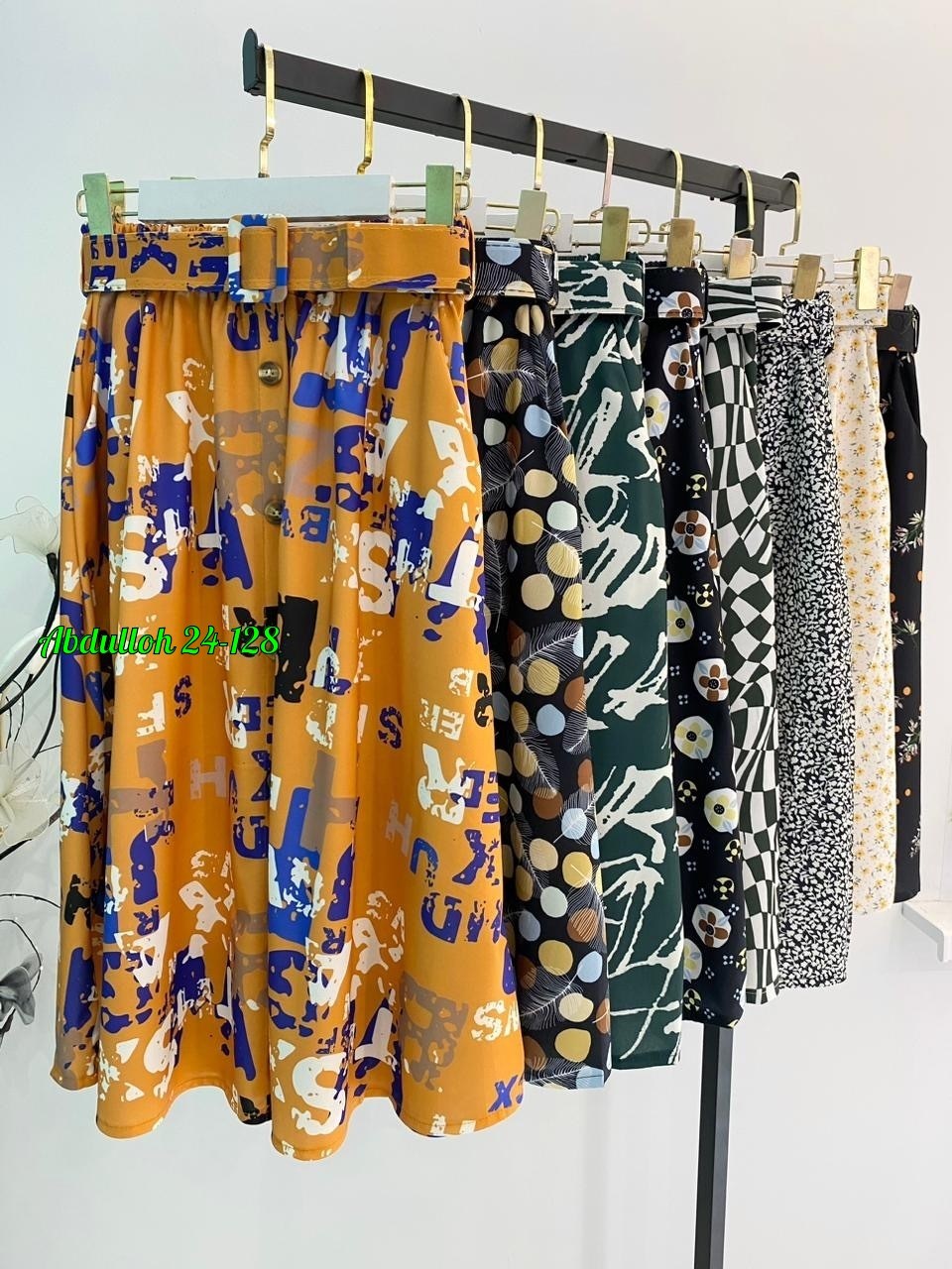 юбка шифоновая,юбка женская,летние юбки,юбка с принтом,юбка шифон
