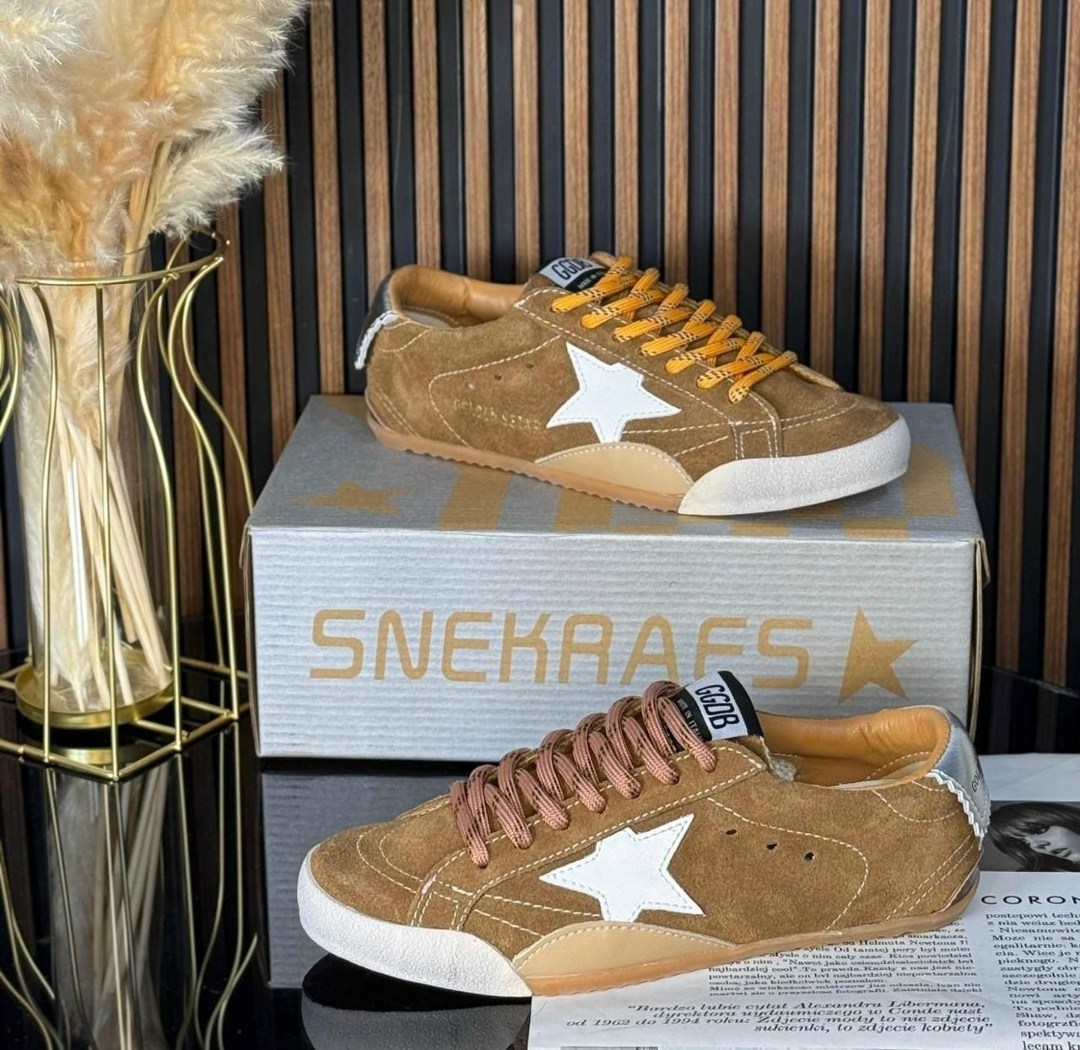 кеды super-star classic golden goose коричневый,кроссовки golden goose,кроссовки super-star коричневый golden goose,golden goose кроссовки ball star коричневый,кеды golden goose