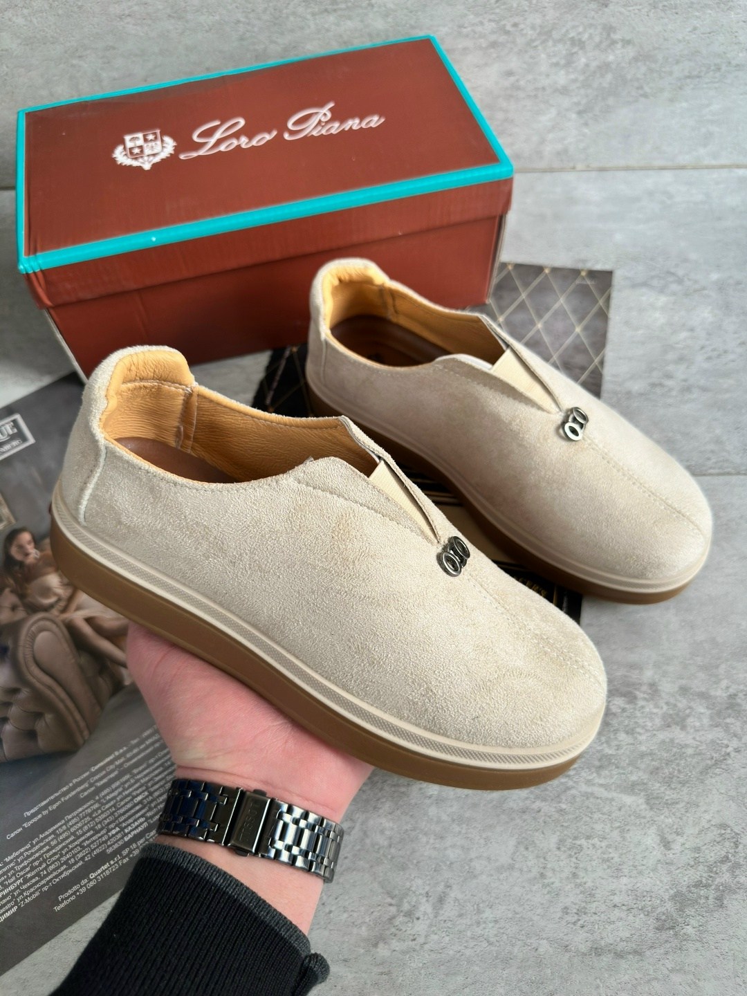 ,лоферы мужские замшевые бежевые,лоферы loro piana,лоферы замшевые,лоферы женский princess gold бежевый