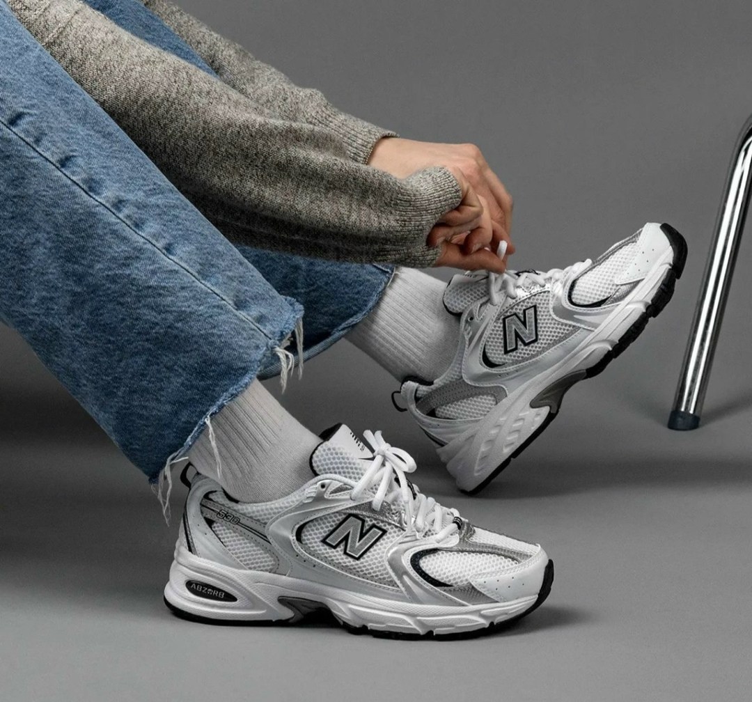 кроссовки new balance 530,кроссовки женские new balance 530,new balance 530,кроссовки new balance 530 white silver,кроссовки new balance