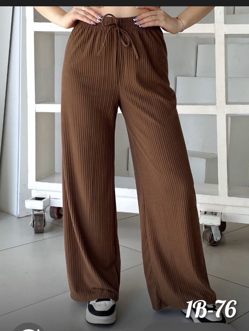 брюки лапша палаццо в рубчик,брюки лапша палаццо,брюки палаццо женские в рубчик,брюки лапша палаццо в рубчик lunati,трикотажные брюки палаццо с завышенной талией