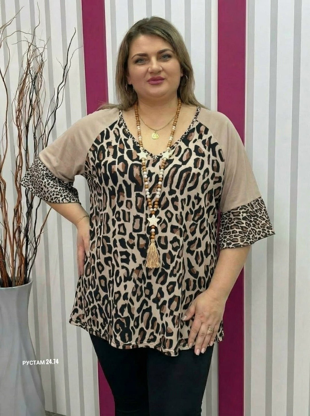 туника большие размеров,блузка нарядная больших размеров z&m lady,блуза леопард больших размеров,женская туника,блузка женская больших размеров