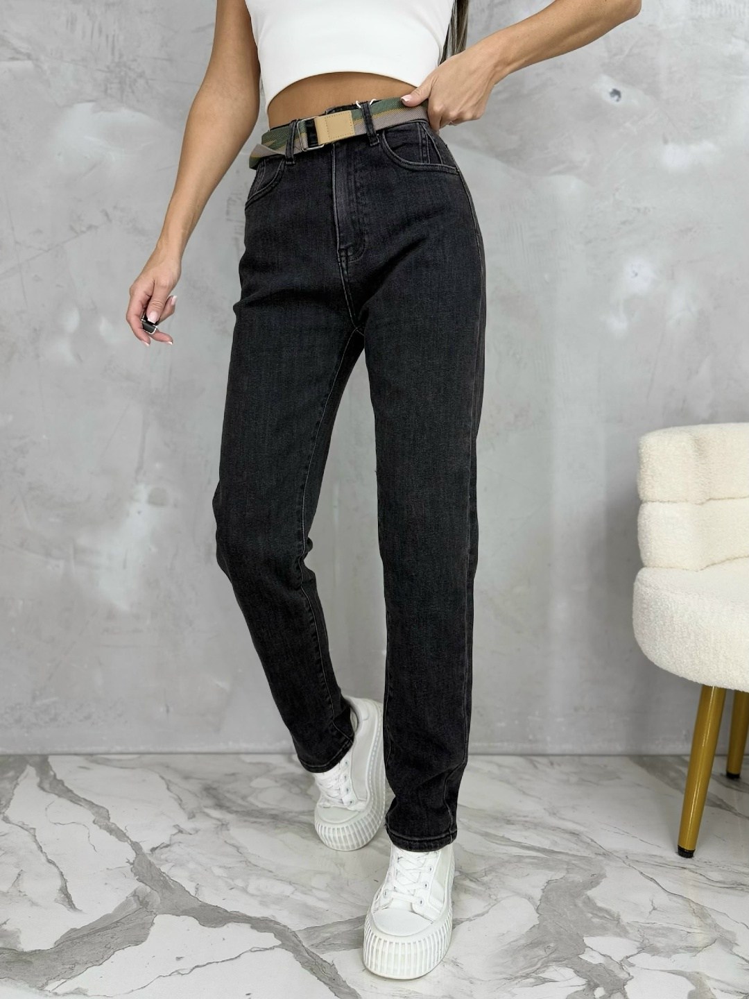 джинсы женские,джинсы мом,джинсы модные,джинсы черные мом,джинсы