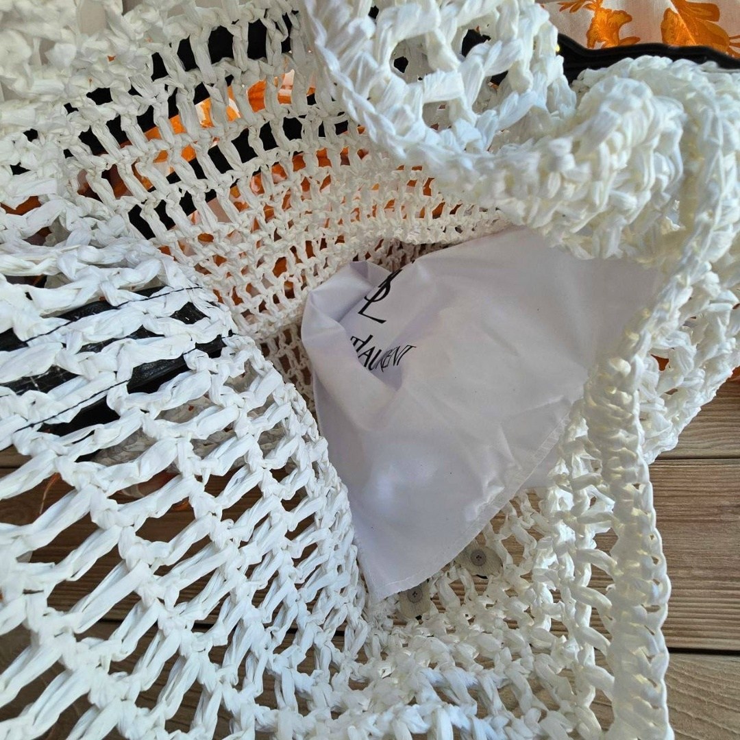 сумка женская yves saint laurent,yves saint laurent сумка,сумка авоська,плетеная сумка,соломенная сумка через плечо yves saint laurent