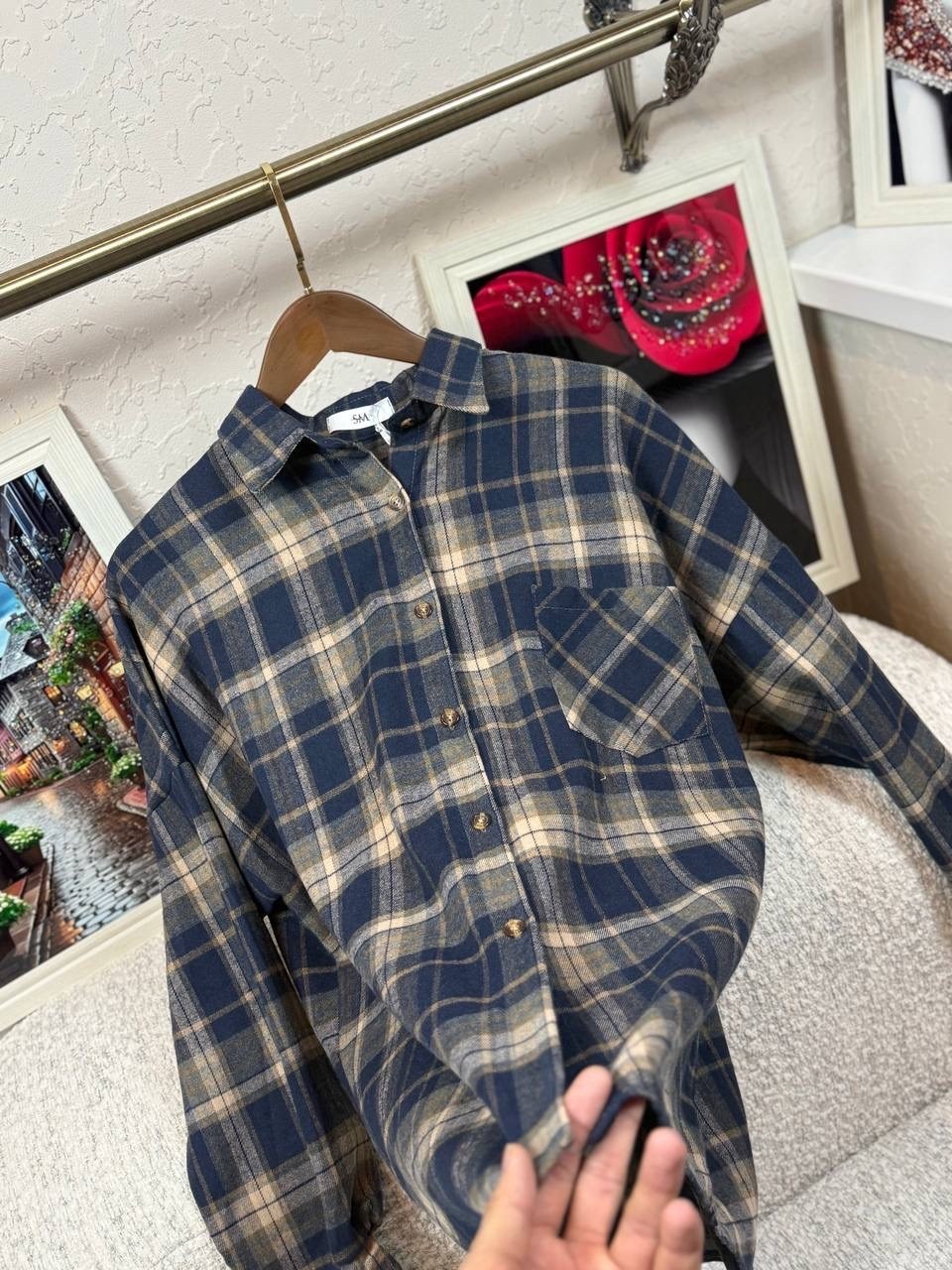 рубашка в клетку,рубашка хб,рубашка в клетку женская,рубашка в клетку повседневная,рубашка хлопок