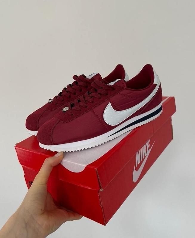 кроссовки nike cortez бордовые,nike classic cortez,nike cortez womens burgundy,кроссовки найк classic cortez leather,nike cortez
