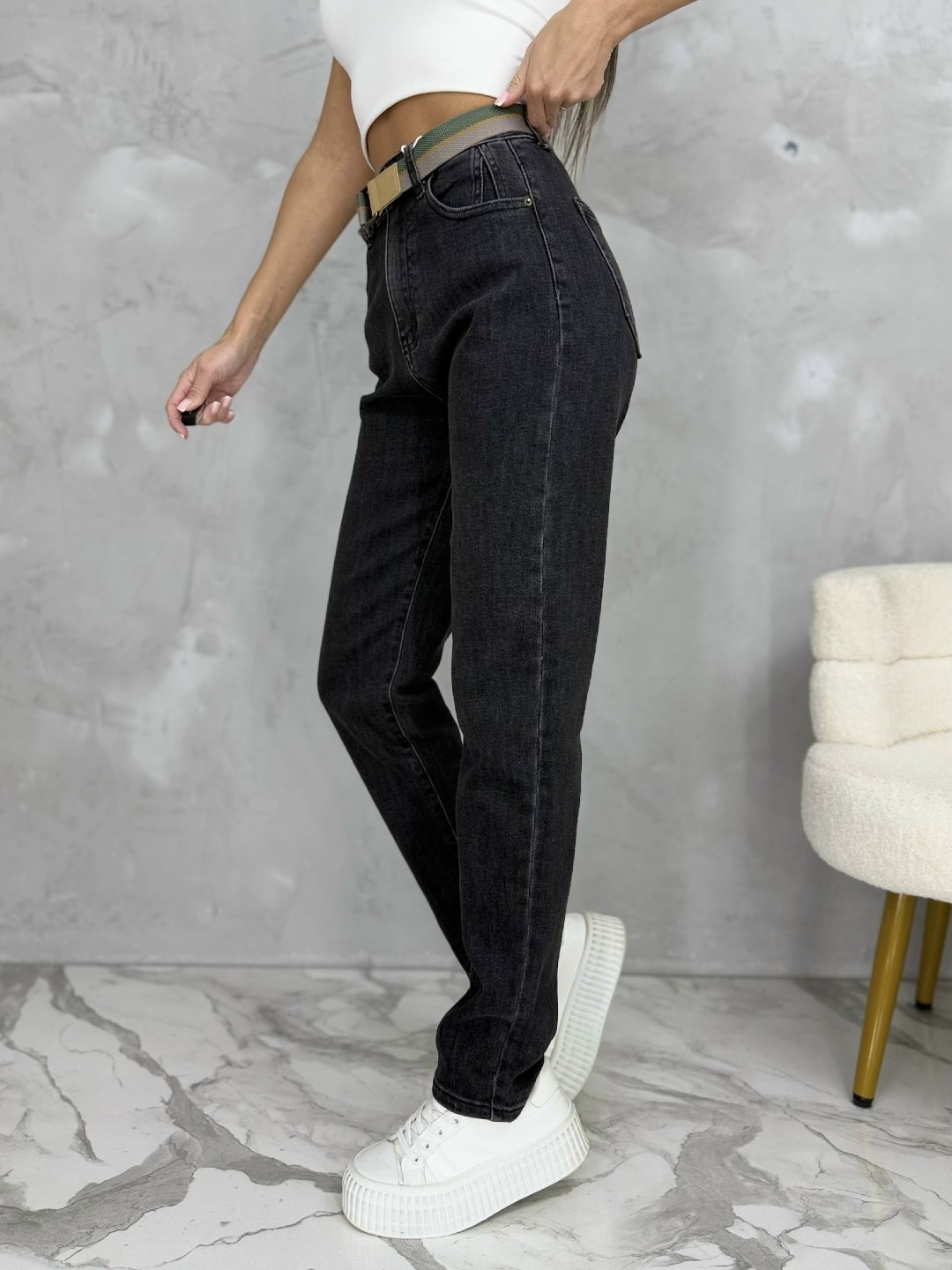 джинсы женские,джинсы мом,джинсы модные,джинсы черные мом,джинсы