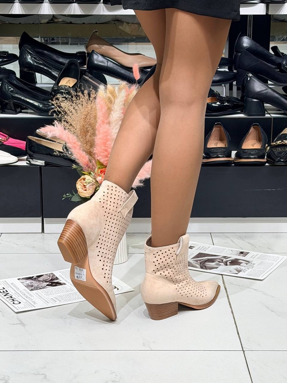 ,бежевые ботильоны,полусапожки для женщин,ботильоны женские,женская