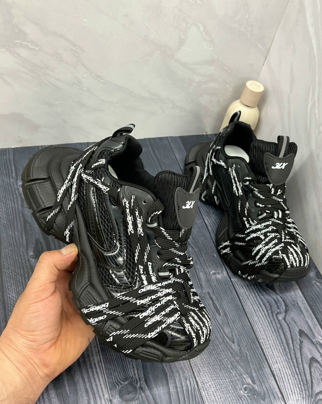 кроссовки 3xl extreme lace массивные на шнуровке balenciaga,кроссовки женские balenciaga,кроссовки balenciaga,кроссовки balenciaga 3 xl,кроссовки баленсиага 3xl