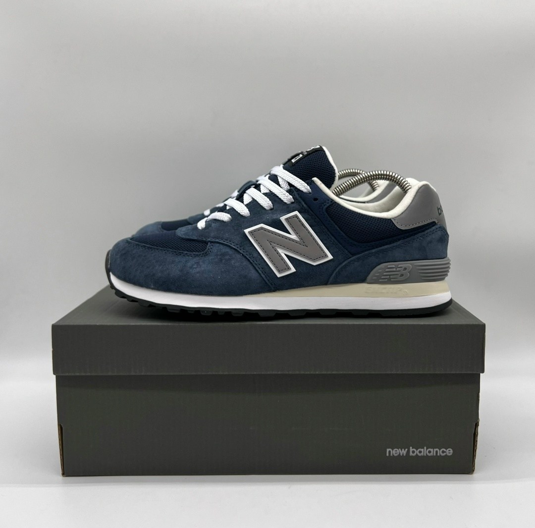 кроссовки new balance 574,кроссовки new balance 574 мужские синие,мужские кроссовки new balance ml574evn цвет синий размер 42 eu,кроссовки мужские new balance,кроссовки new balance