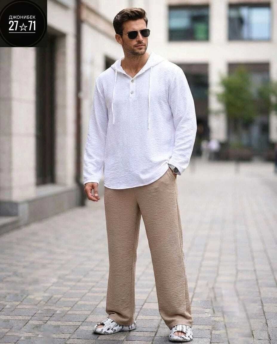 мужская мода,рубашка мужская с капюшоном,льняная рубашка мужская,рубашка с капюшоном,рубашка летняя мужская