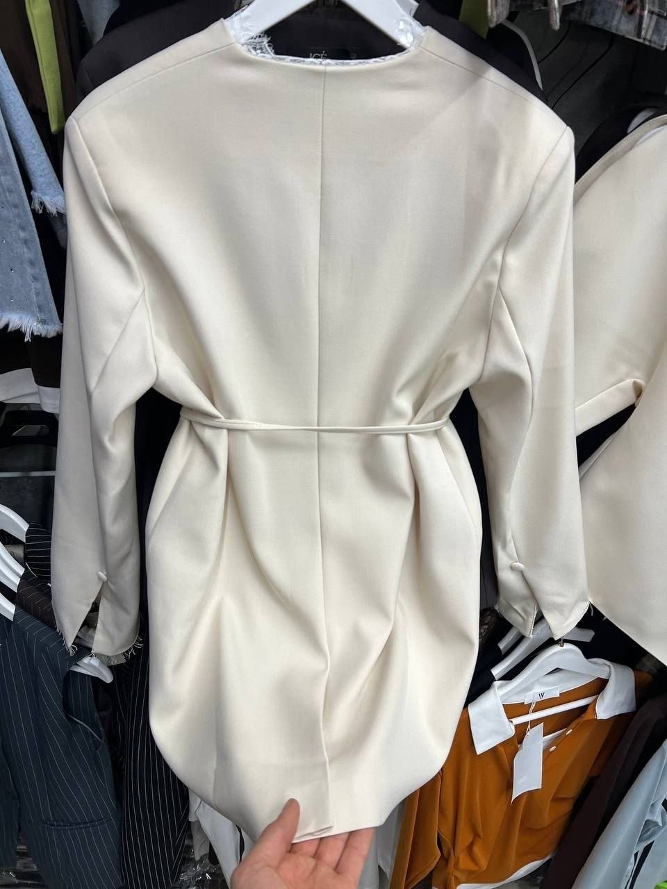 пиджак оверсайз с поясом удлиненный классический much love,пиджак оверсайз с поясом удлиненный классический much love 224892555,пиджак оверсайз с поясом удлиненный классический,пальто с поясом,пиджак