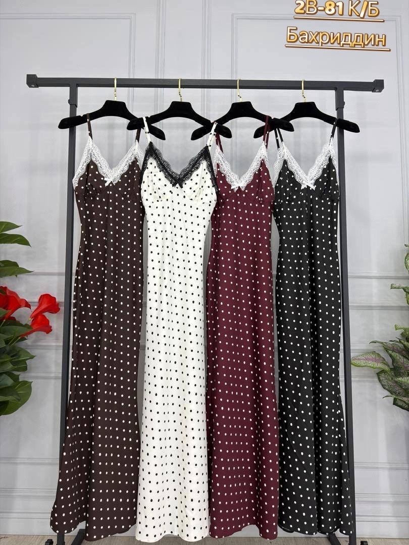 платья,стильное платье,женское платье комбинация,платья в горошек,ночная сорочка женская