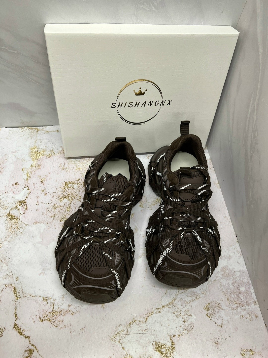 кроссовки 3xl extreme lace массивные на шнуровке balenciaga,кроссовки женские balenciaga,кроссовки balenciaga,кроссовки balenciaga 3 xl,кроссовки баленсиага 3xl