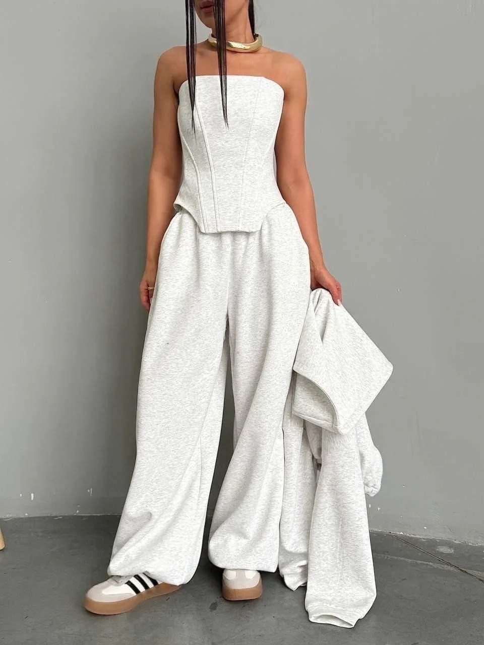 модные брюки,брючный костюм,белый брючный костюм,брюки широкие