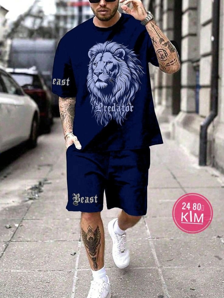 шорты мужские с принтом,спортивный костюм мужской летний с шортами,модные мужские футболки,костюм спортивный мужской с принтом,футболка шорты мужские