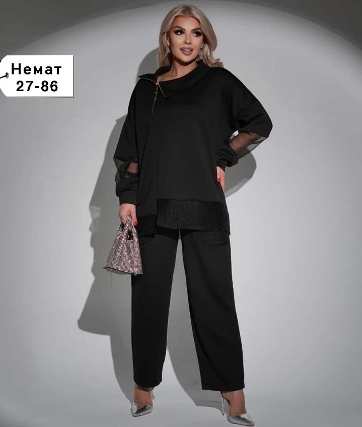 костюм двойка женская,стильные женские костюмы,костюм брючный нарядный большие размеры allaviя 505127462,костюм с брюками,женские костюмы