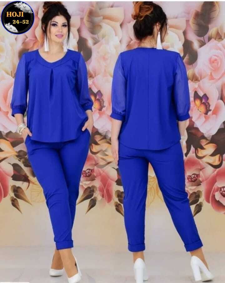 женские брючные костюмы больших размеров,брючный костюм больших размеров,костюм брючный нарядный больших размеров ltmoda 365066989,костюм женский,летние брючные костюмы для женщин