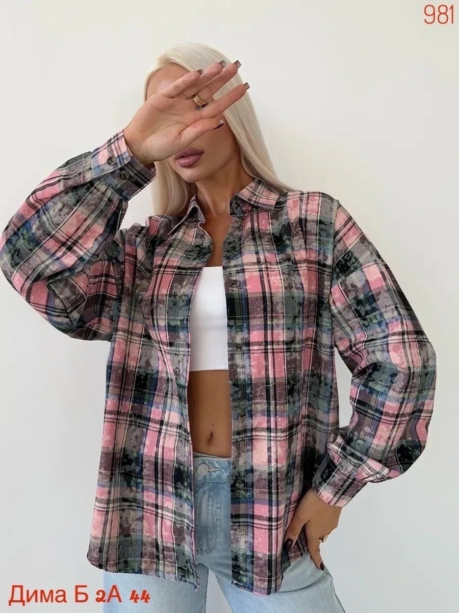 рубашка в клетку оверсайз варенка umalook,рубашка женская в клетку,рубашка оверсайз в клетку теплая,клетчатая рубашка,рубашка варенка в клетку оверсайз женская