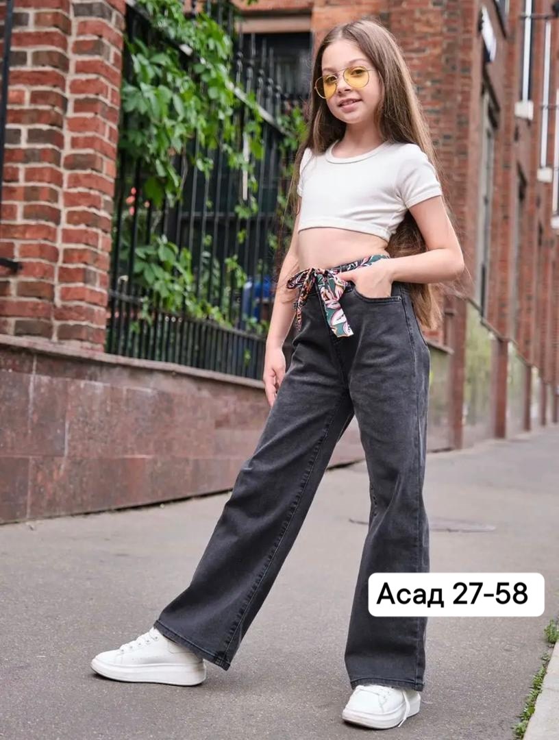 джинсы широкие,джинсы модные,брюки джинсы,широкие джинсы для девочек,модные широкие джинсы
