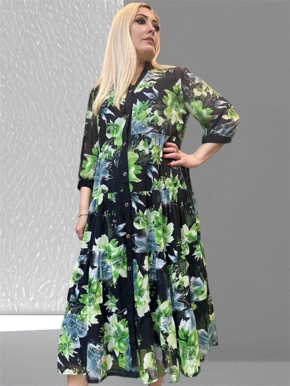 платья ,шифоновое платье большие размеры,нарядное платье,платье шифоновое больших размеров apakem,платье черное