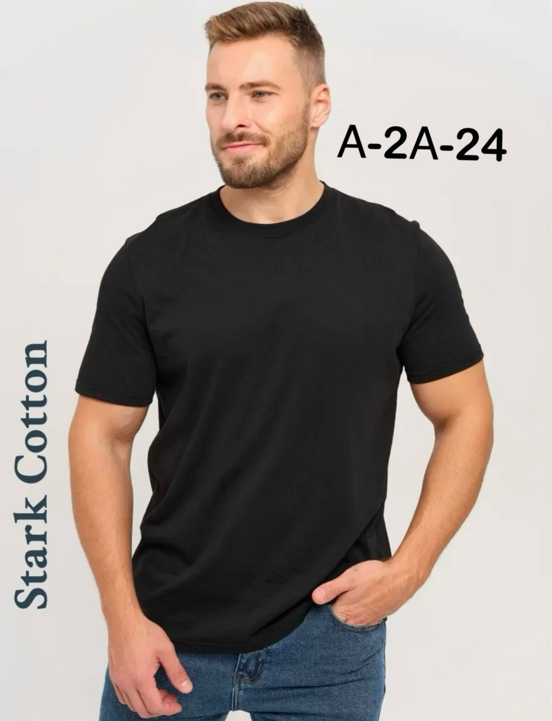 футболка однотонная хлопок базовая,футболки мужские,футболка однотонная хлопок,цвет серый меланж,футболка мужская серая