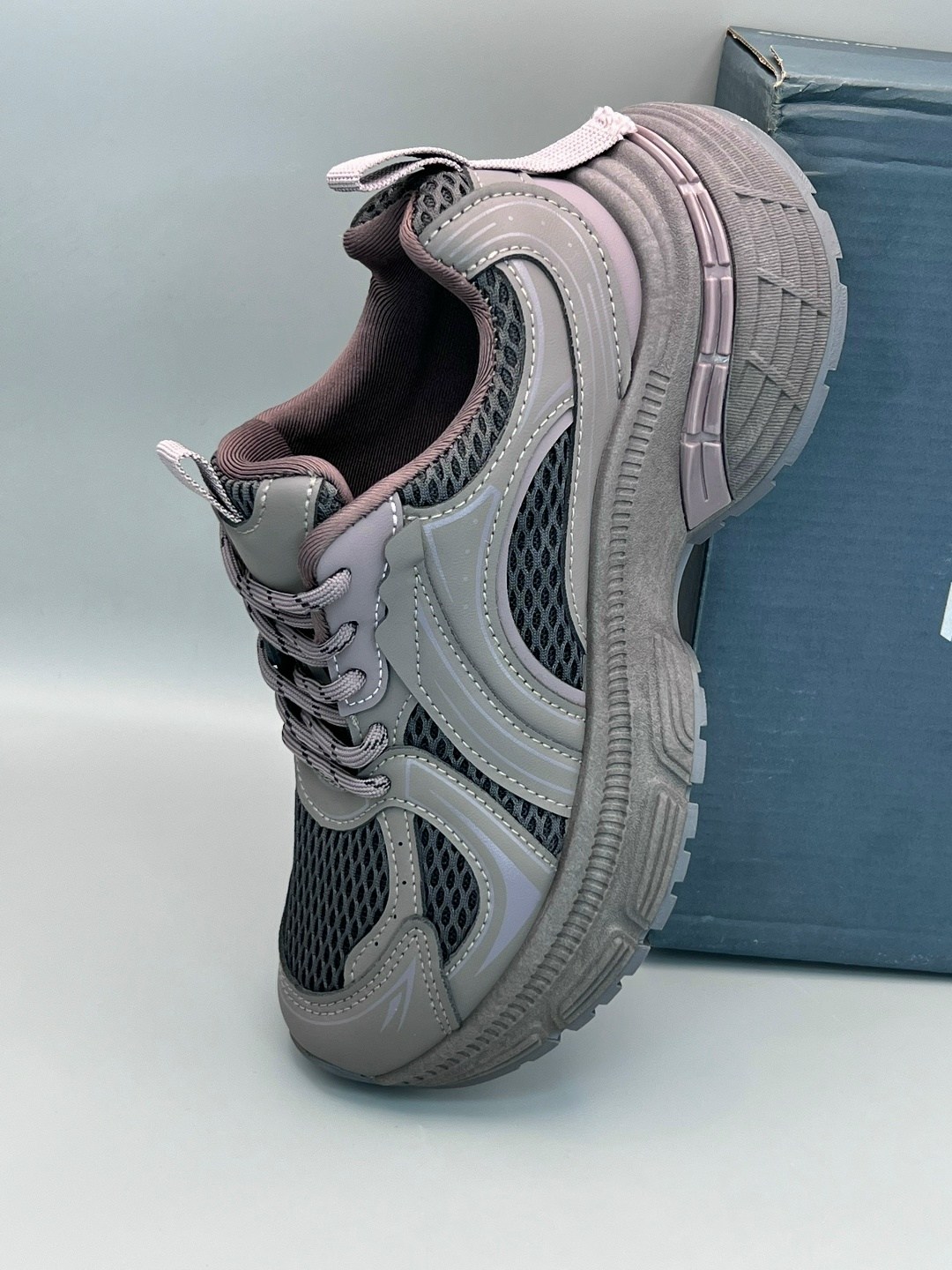 кроссовки,кроссовки женские,кроссовки повседневные,массивные кроссовки,кроссовки zun'er chunky sneakers unisex low-top серый