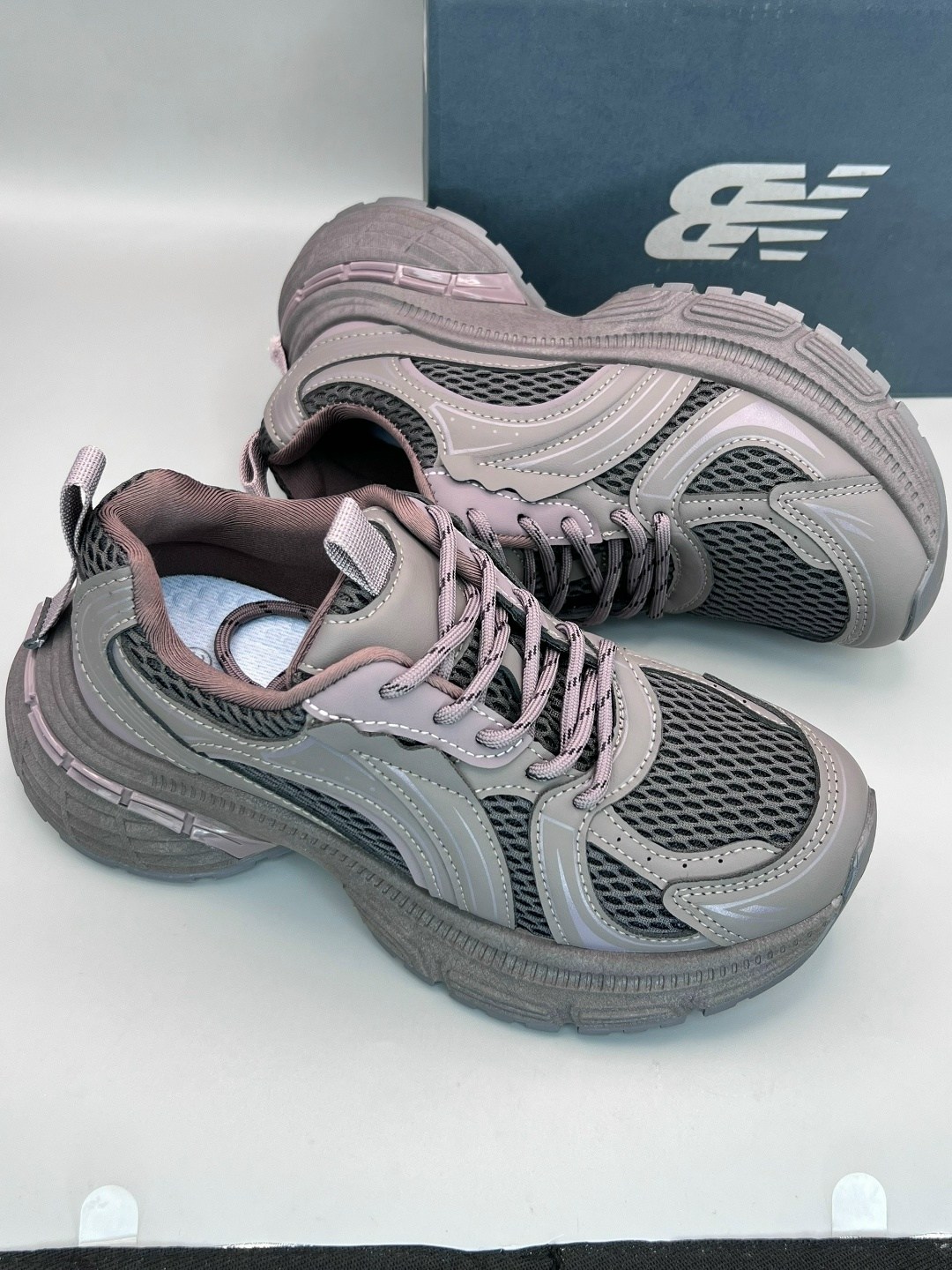 кроссовки,кроссовки женские,кроссовки повседневные,массивные кроссовки,кроссовки zun'er chunky sneakers unisex low-top серый