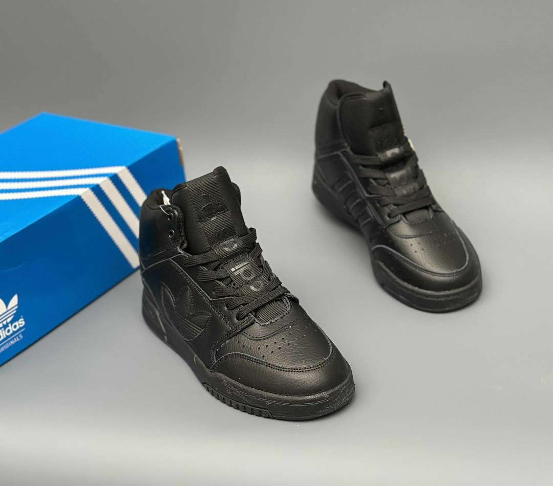 зимние кроссовки adidas niteball hi,кроссовки кожа,кроссовки adidas,зимние кроссовки adidas,