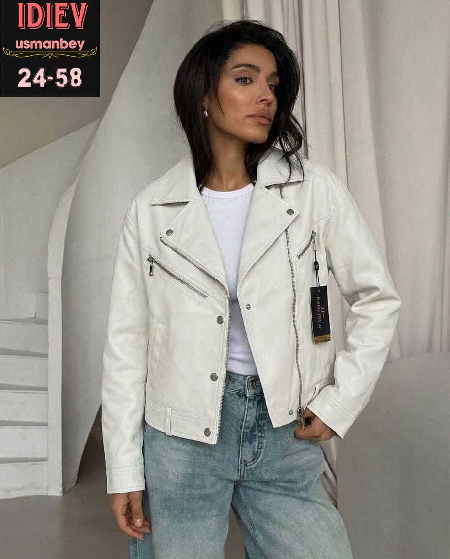 косуха куртка кожаная оверсайз chauzi,кожаная куртка,женская кожаная куртка,куртка косуха,куртка косуха кожаная женская