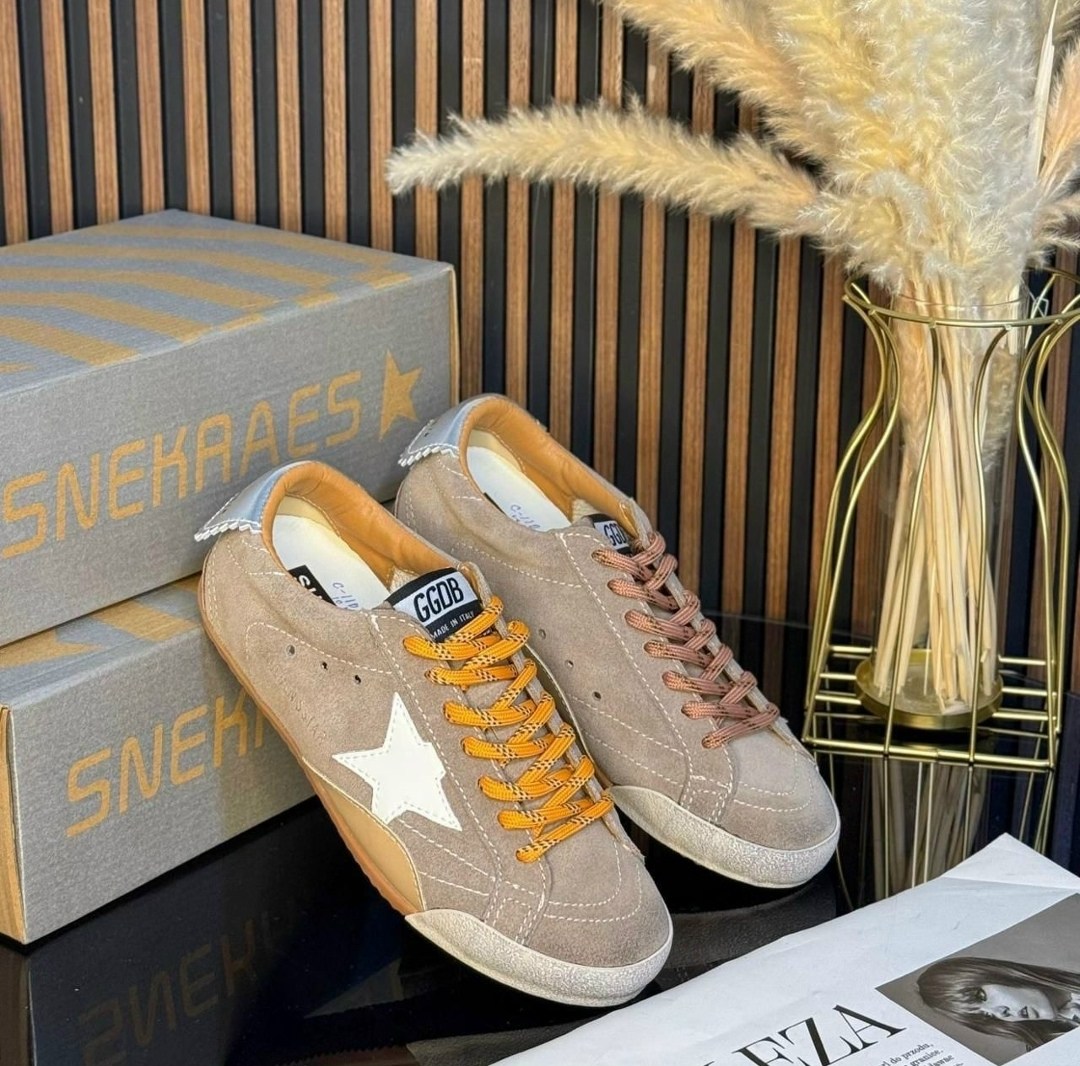 кеды super-star classic golden goose коричневый,кроссовки golden goose,кроссовки super-star коричневый golden goose,golden goose кроссовки ball star коричневый,кеды golden goose