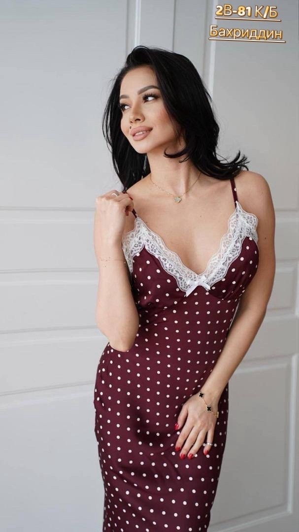 платья,стильное платье,женское платье комбинация,платья в горошек,ночная сорочка женская