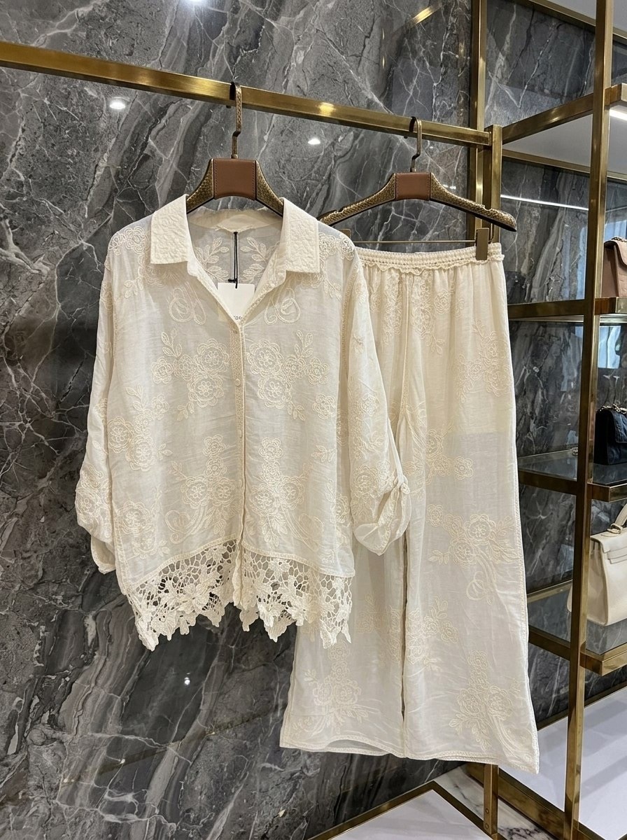 элегантный брючный костюм,костюм бежевый wisell 09212854,брючный костюм повседневный,костюм бежевый,льняной костюм