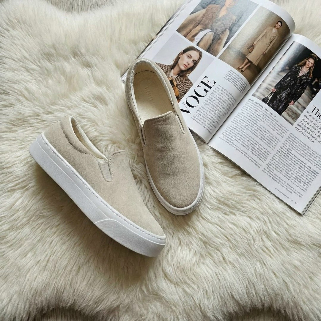 ,слипоны женские,слипоны из натуральной замши,слипоны женские бежевые,слипоны