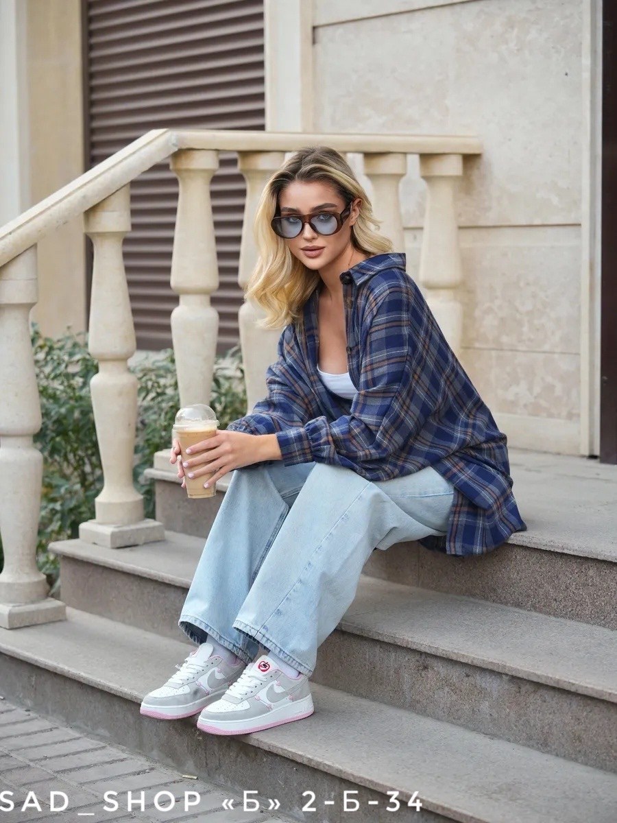 рубашка в клетку оверсайз удлиненная,рубашка в клетку оверсайз на кнопках,рубашка оверсайз в клетку,рубашка в клетку оверсайз удлиненная karyline,женская рубашка в клетку