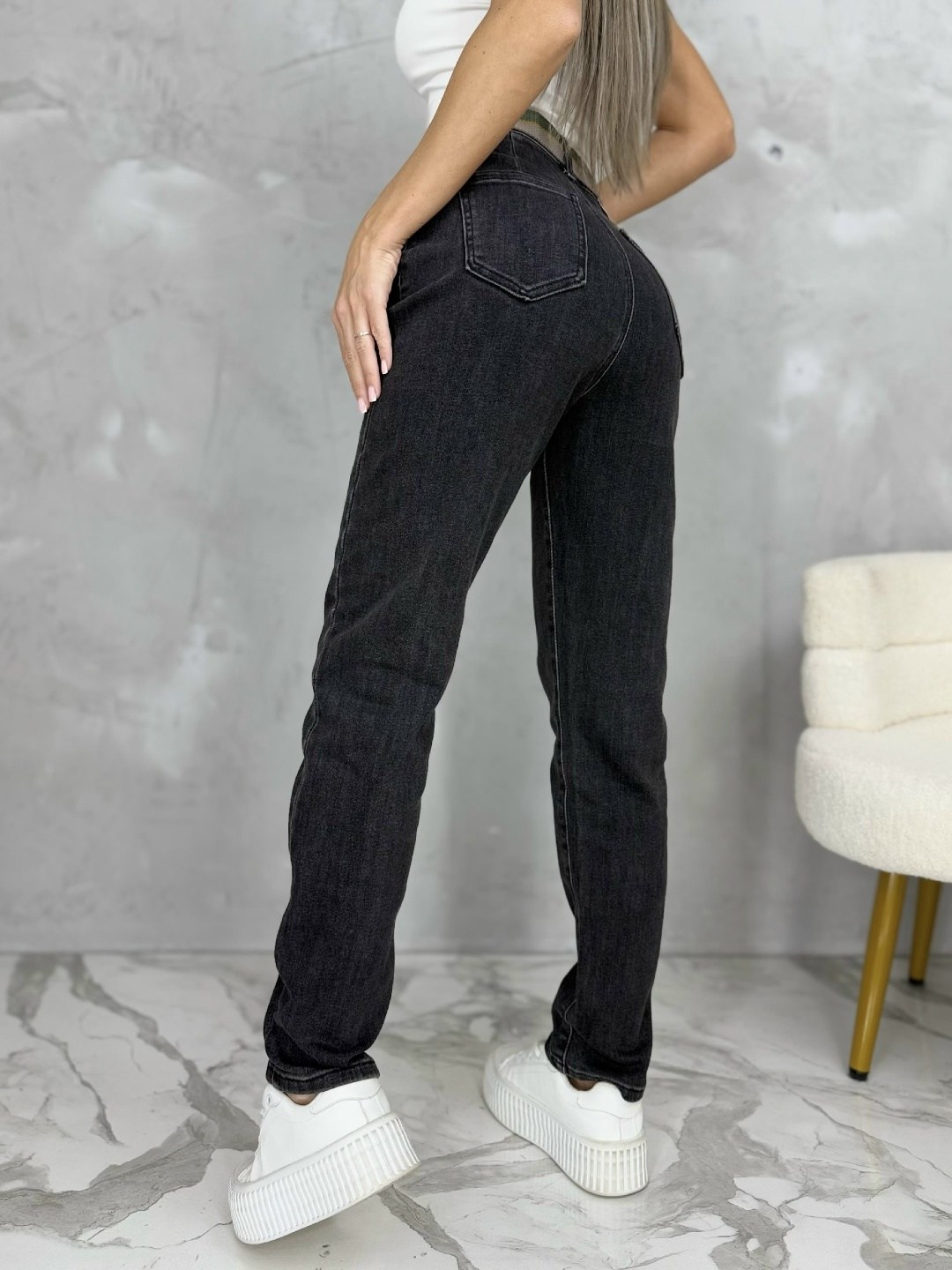 джинсы женские,джинсы мом,джинсы модные,джинсы черные мом,джинсы