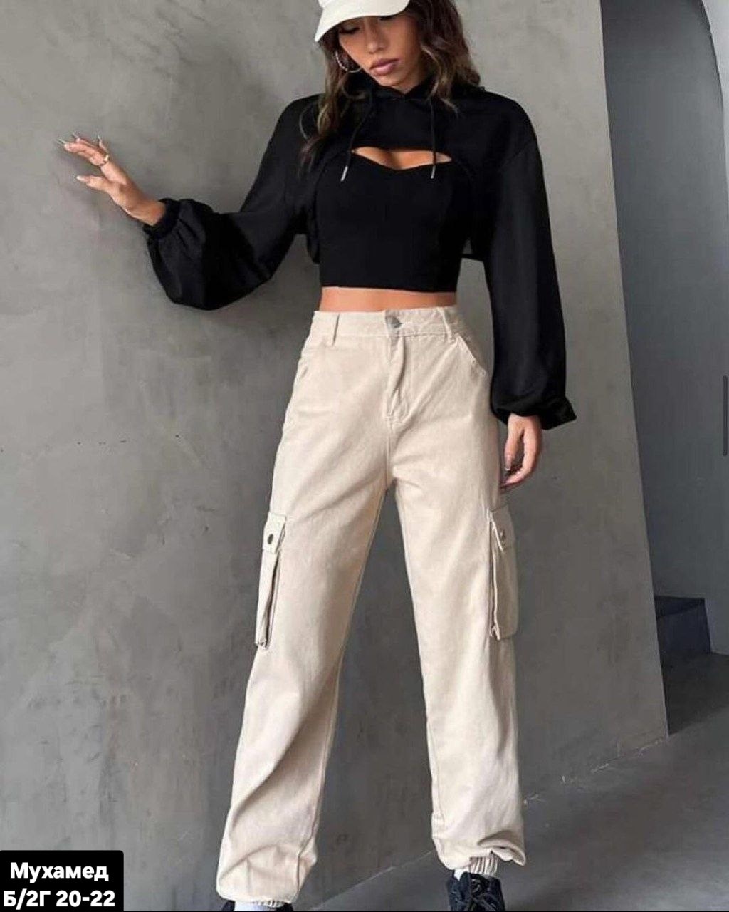 комплект кроп-худи и топик,комплект кроп-худи и топика,комплект кроп-топ и худи свободного кроя stylish trends,женская кофта,комплект кроп-худи и топик цвет белый