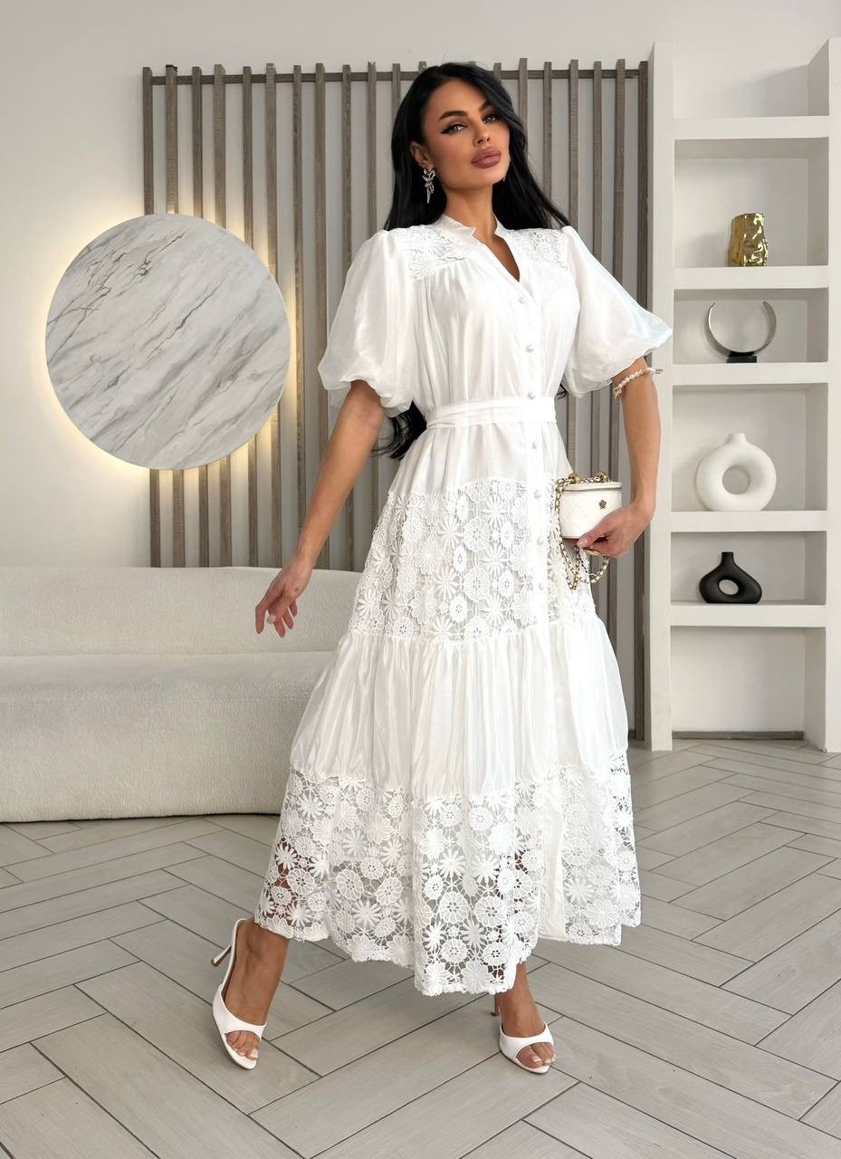 платье с кружевами,ажурное платье,кружевное платье,хлопковое платье,платье женской