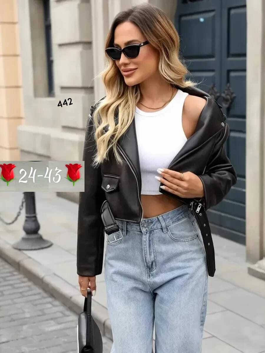 женская короткая куртка из искусственной кожи,женская кожаная куртка,куртка из искусственной кожи женская,короткая куртка из искусственной кожи,женская куртка кожаная косуха